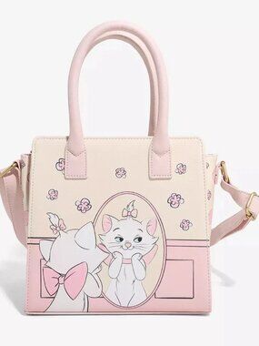 Loungefly Disney Aristocats Marie Satchel Mini Purse Crossbody Handbag